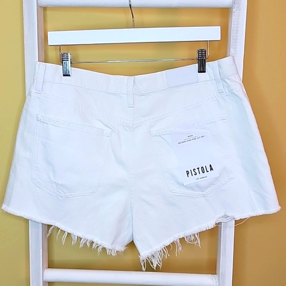 Pistola Nova White Short Distressed - Picture 3 of 6